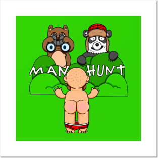 Manhunt Posters and Art